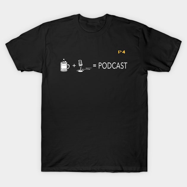 The Podcast Equation! T-Shirt by p4podcast